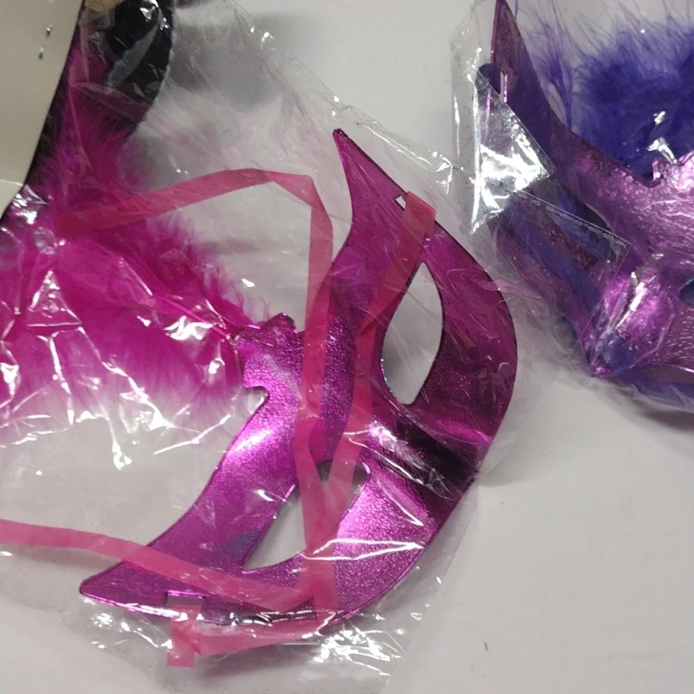 Decorated Masquerade Mask Assorted Lot of 10